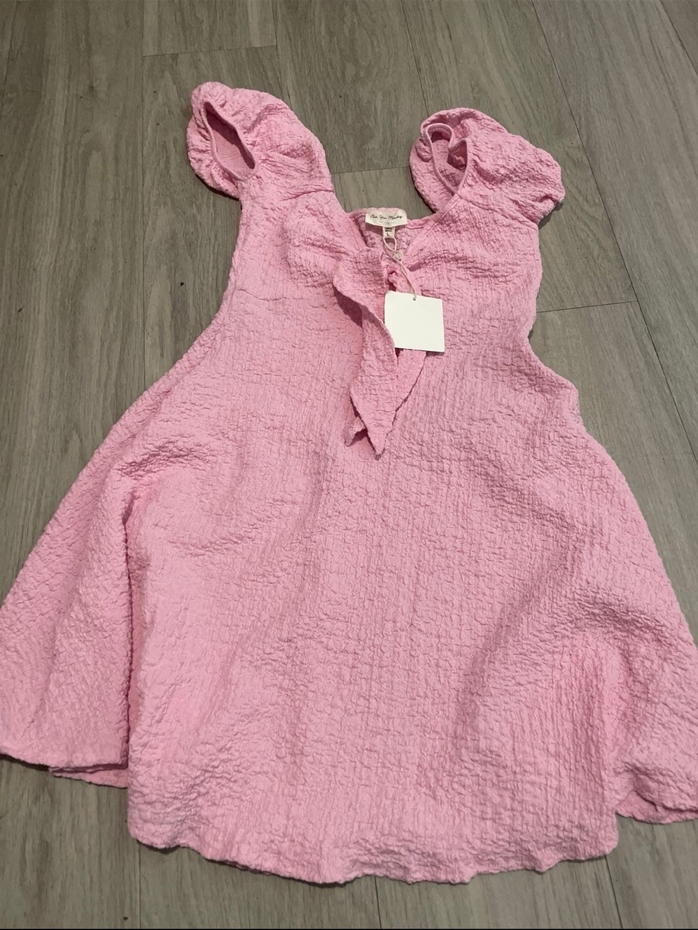See You Monday Pink Mini Dress